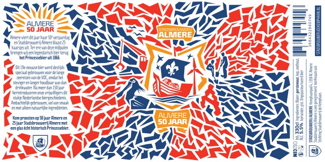 Etiket Almere 50 jaar