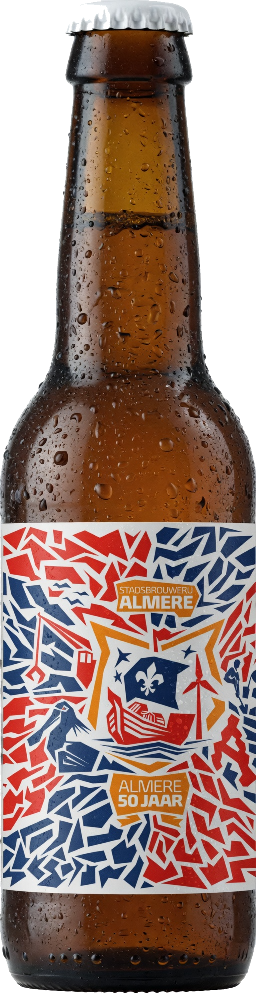 Fles Almere 50 jaar