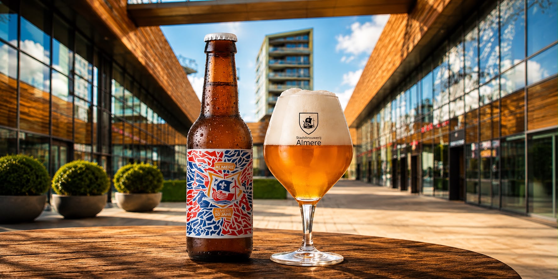 Stadsbrouwerij Almere brouwt speciaal Prinsessenbier voor 50 jaar Almere